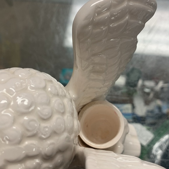 Pair fitz & Floyd angel candleholders - Picture 2 of 4